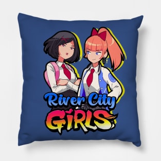 River City Girls: Misako and Kyoko 2 Pillow