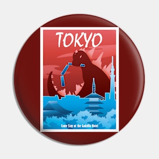 Tokyo Travel Poster Pin