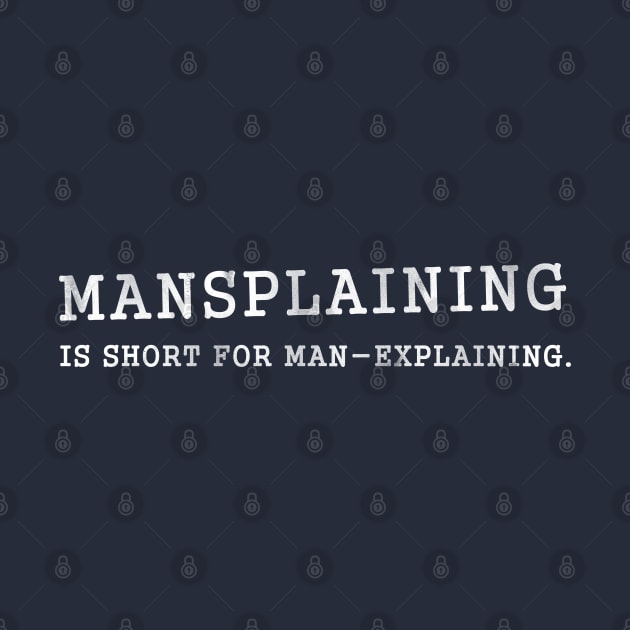 Mansplaining Feminism by karutees