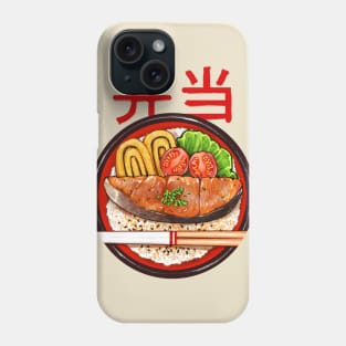 Salmon Bento Phone Case