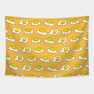 Cute Fried Eggs Pattern Tapestry