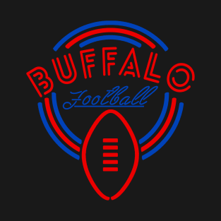 Neon Sign Buffalo Football T-Shirt
