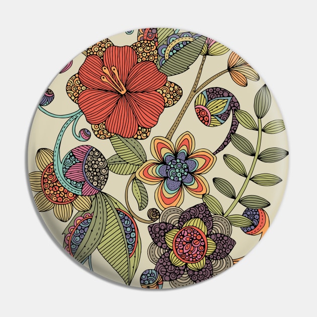 Spring Flowers Pin by Valentina Harper