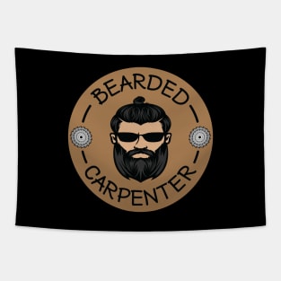 Bearded carpenter Tapestry