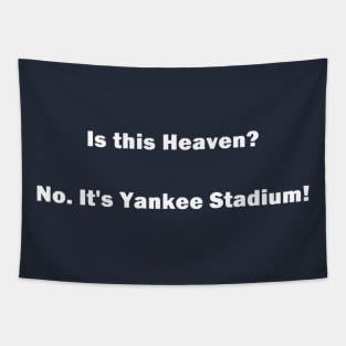 Is this Heaven? No. It's Yankee Stadium Design Tapestry