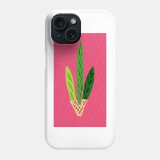 Lulav Dark Pink Print Phone Case