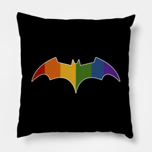 Kate Kane - Rainbow Pride Logo - LGBT Pillow