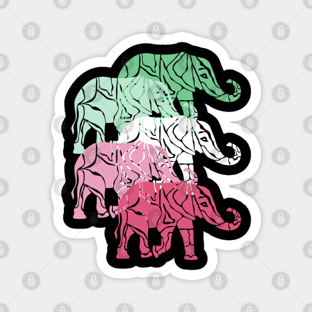 Abrosexual Pride Flag LGBTQ LGBT Abro Pride Elephants - Abrosexual ...