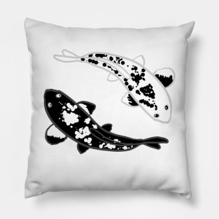 Yin-Yang Koi Fish Pillow