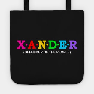 Xander - Defender Of The People. Tote
