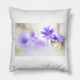 Magical Windflowers Pillow