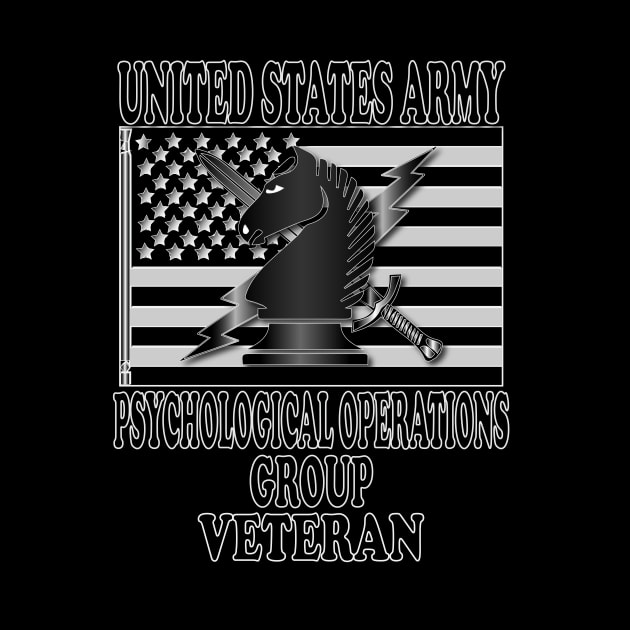 Psychological Operations Group- Veteran by Relaxed Lifestyle Products