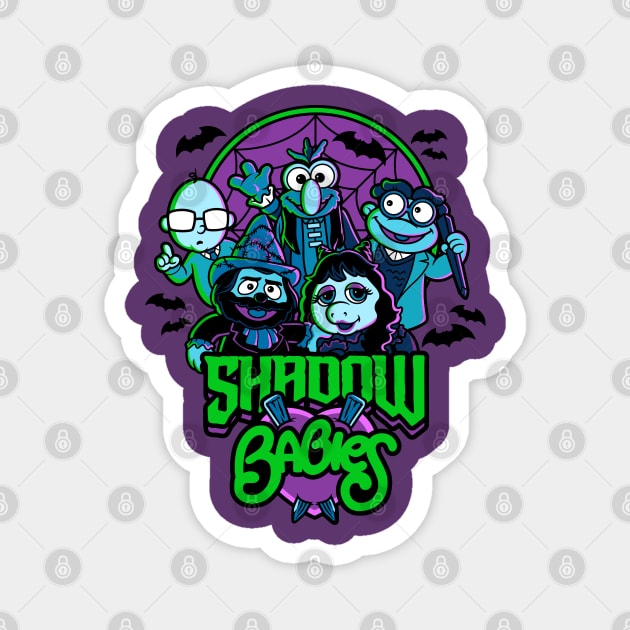 Shadow Babies Magnet by harebrained