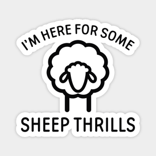 Sheep Thrills Magnet