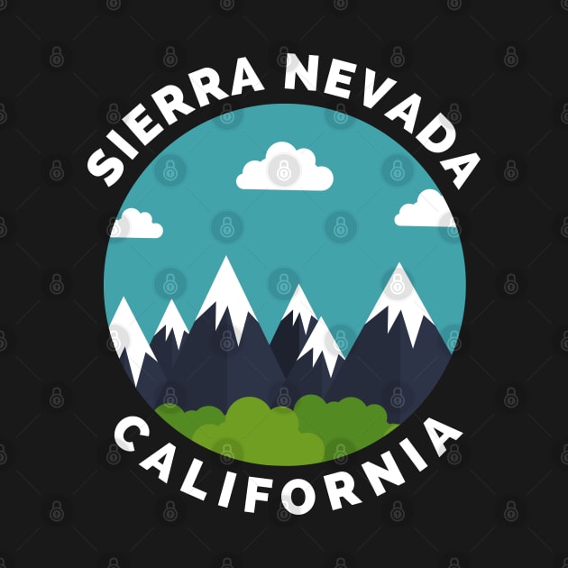 Sierra Nevada California - Sierra Nevada Ski Snowboard Mountain California Yosemite Travel by Famgift