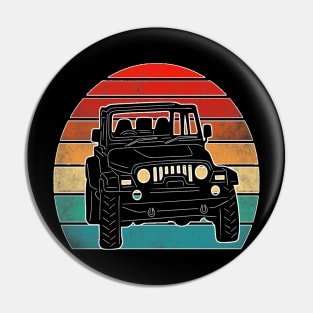 VINTAGE JEEP Pin