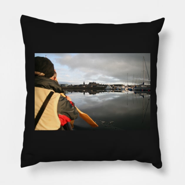 Reflection Pillow by orcadia