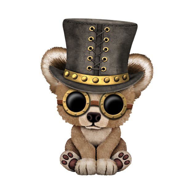 Steampunk Baby Bear by jeffbartels