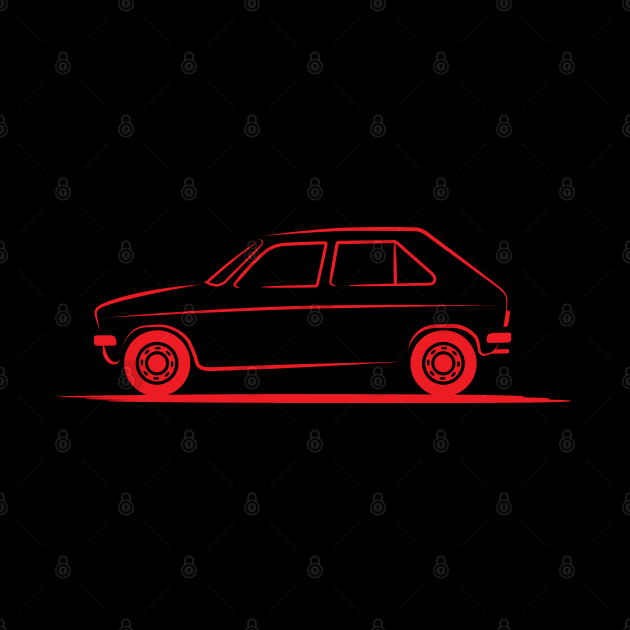 Peugeot 104 Red by PauHanaDesign