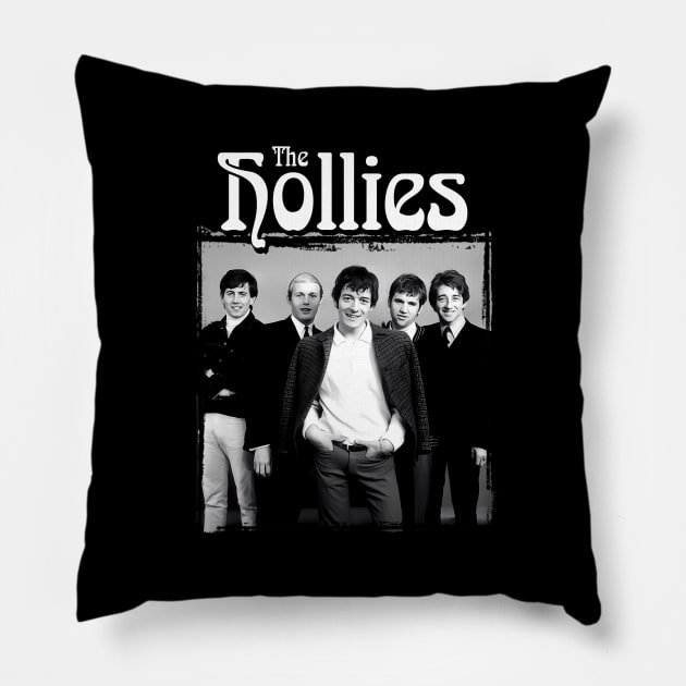 The Hollies Pillow by keng-dela