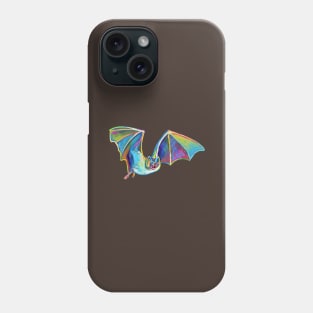 Cute Flying Halloween Bat Named Batrick Swayze Phone Case