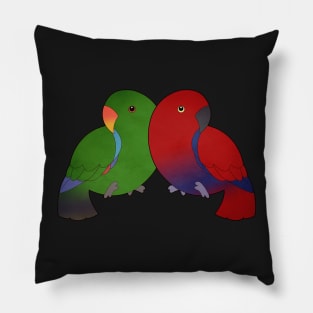 Eclectus Parrot Pillow