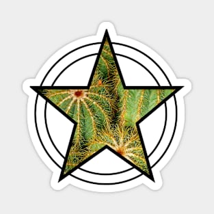 Cactus Pentacle Magnet