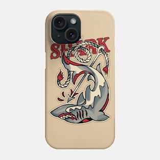 Vintage Shark Tattoo Phone Case