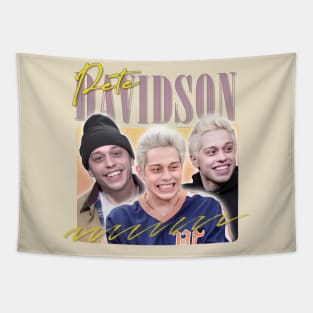 Pete Davidson // Retro Aesthetic  Design Tapestry