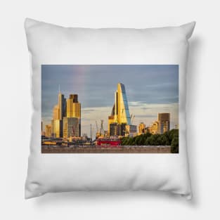 City of London Cityscape Pillow