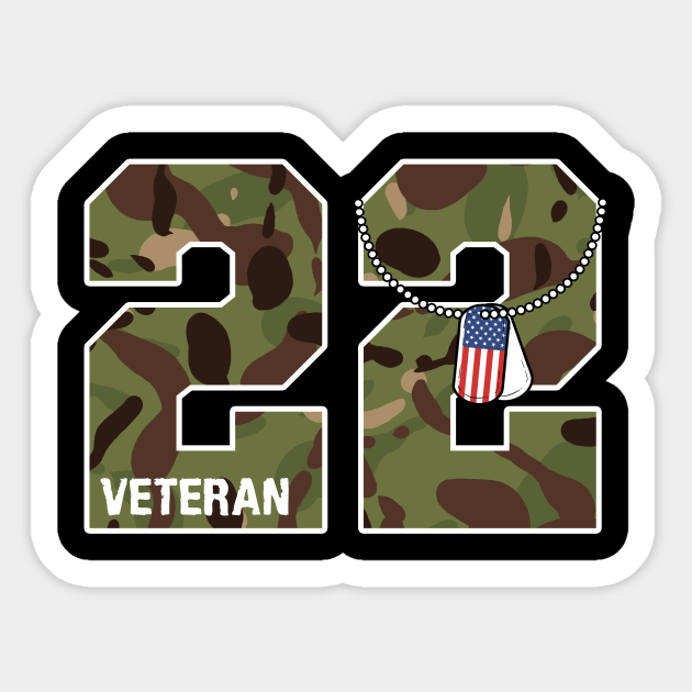 USA Military Veteran Soldier PTSD Army Mental Help - Mental Health Awareness - Sticker