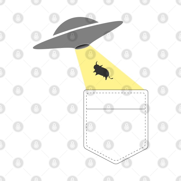 Alien Abduction Pocket by Inspire Creativity