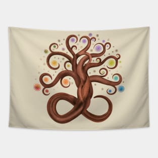 Tree of Life Swirl - Infinity Tapestry