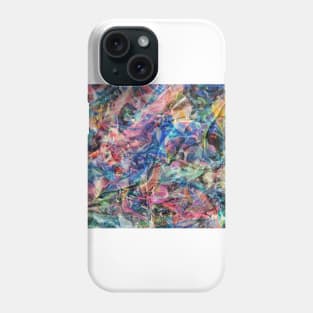 Multicolored abstract illustration Phone Case