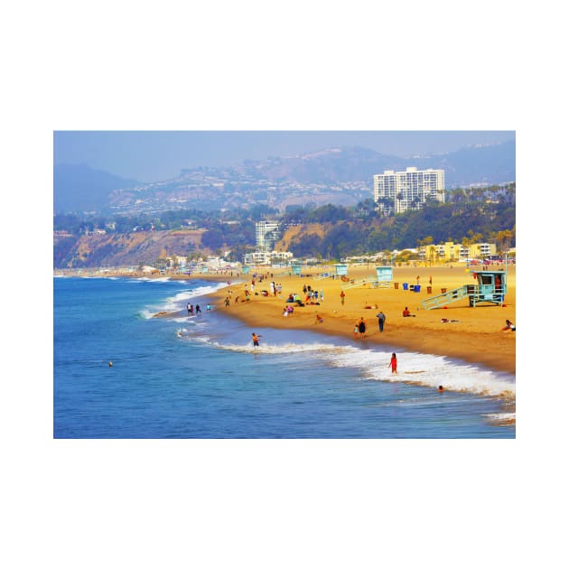 Santa Monica Beach by andrea_reider_designs