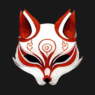 Kitsune fox mask T-Shirt