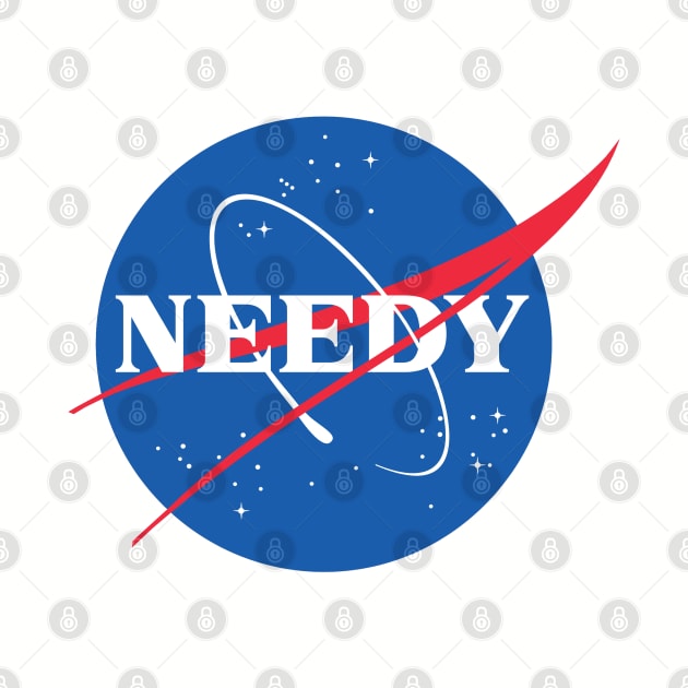 NEEDY - / - Nasa Parody Logo Design by DankFutura