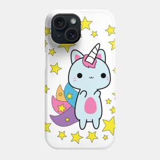 Kawaii Cute Unicorn Cat Phone Case