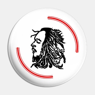 Reggae Man Pin