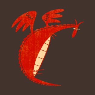 Fiery Fierce Dragon T-Shirt