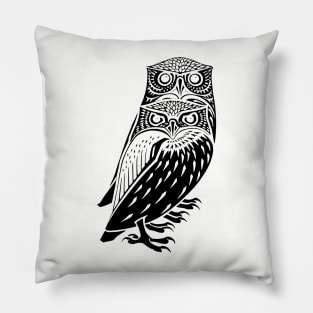 Vintage Owls Pillow
