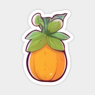 Stylized Pineapple Magnet