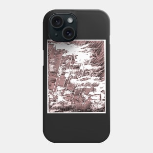 Running Up the Stairs Phone Case