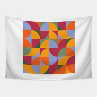 Modern Geometric (Bird of Paradise) Tapestry