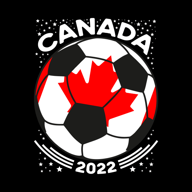 Canada Flag Soccer Football Team by mcoshop