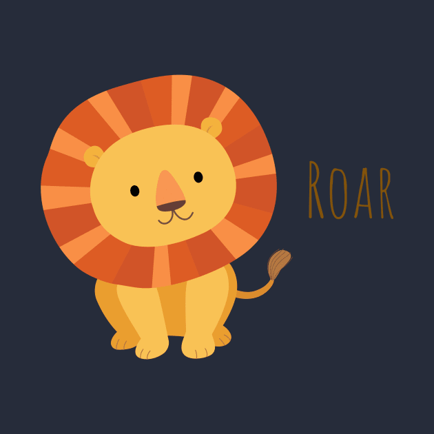 Cute lion by hristartshop