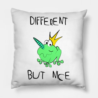 This frog is really different bu nice | Frog king - dream prince Pillow