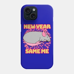 New Year, Same Me (Full Color Version) Phone Case