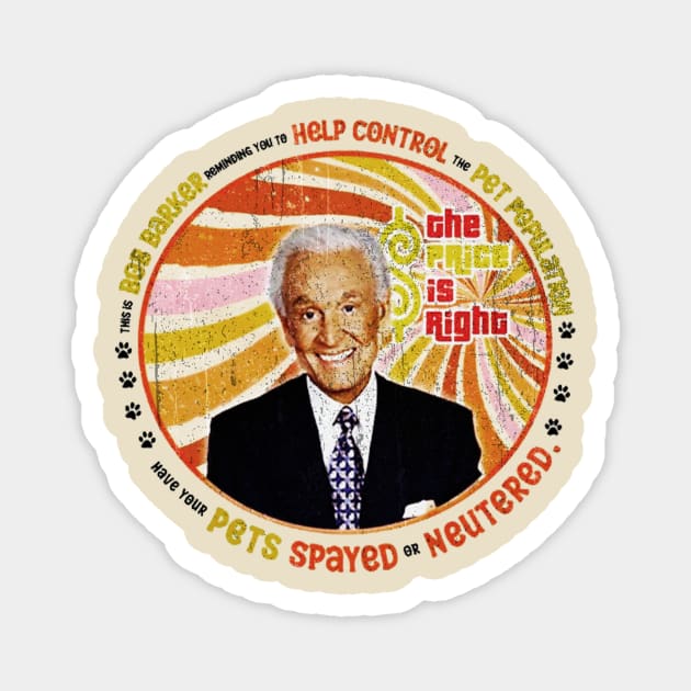 Vintage Bob Barker The Price is right Magnet by wizardwenderlust