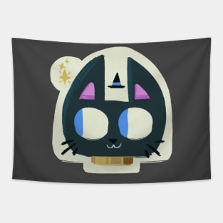 Witch Cat VAGO Tapestry